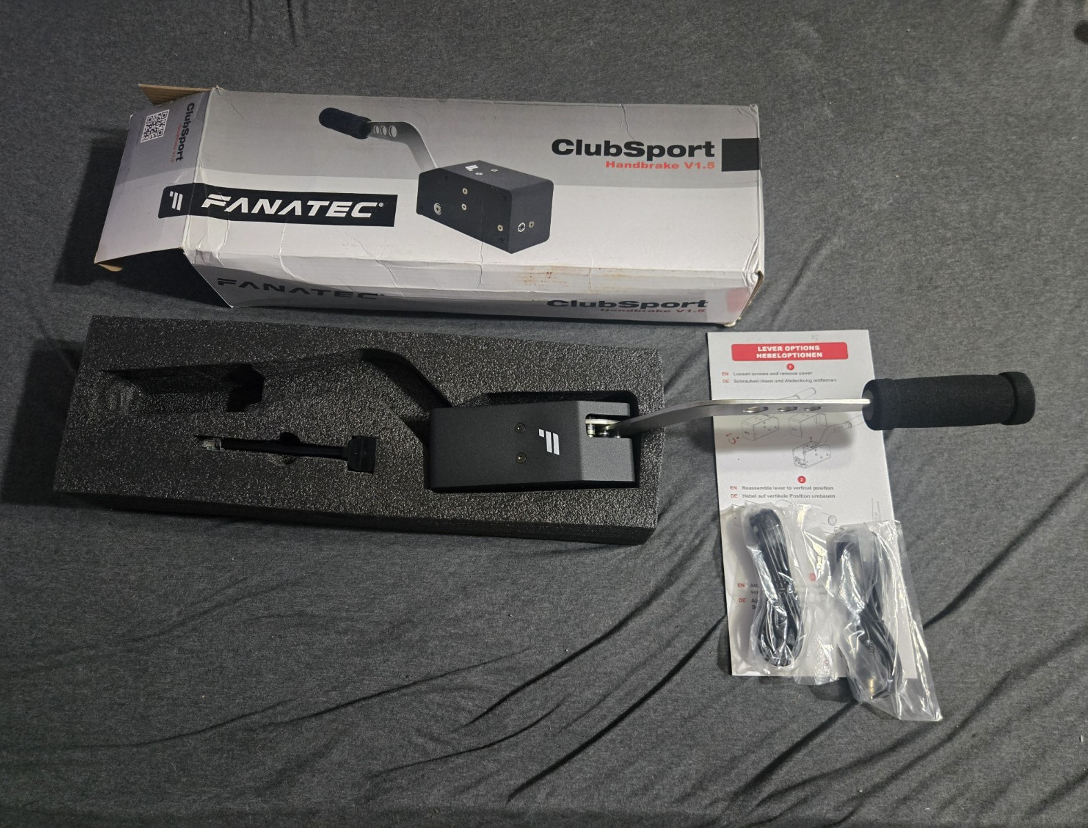Fanatec ClubSport Handbrake V1.5 Multi-Platform Sim Handbrake