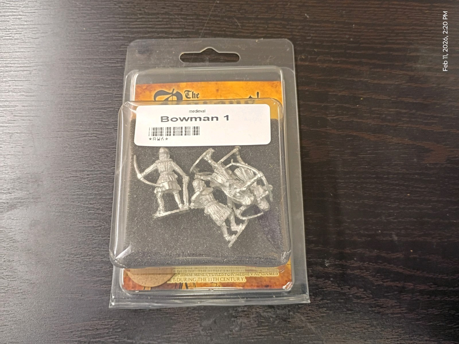 Footsore Minatures Barons War Bowmen #1