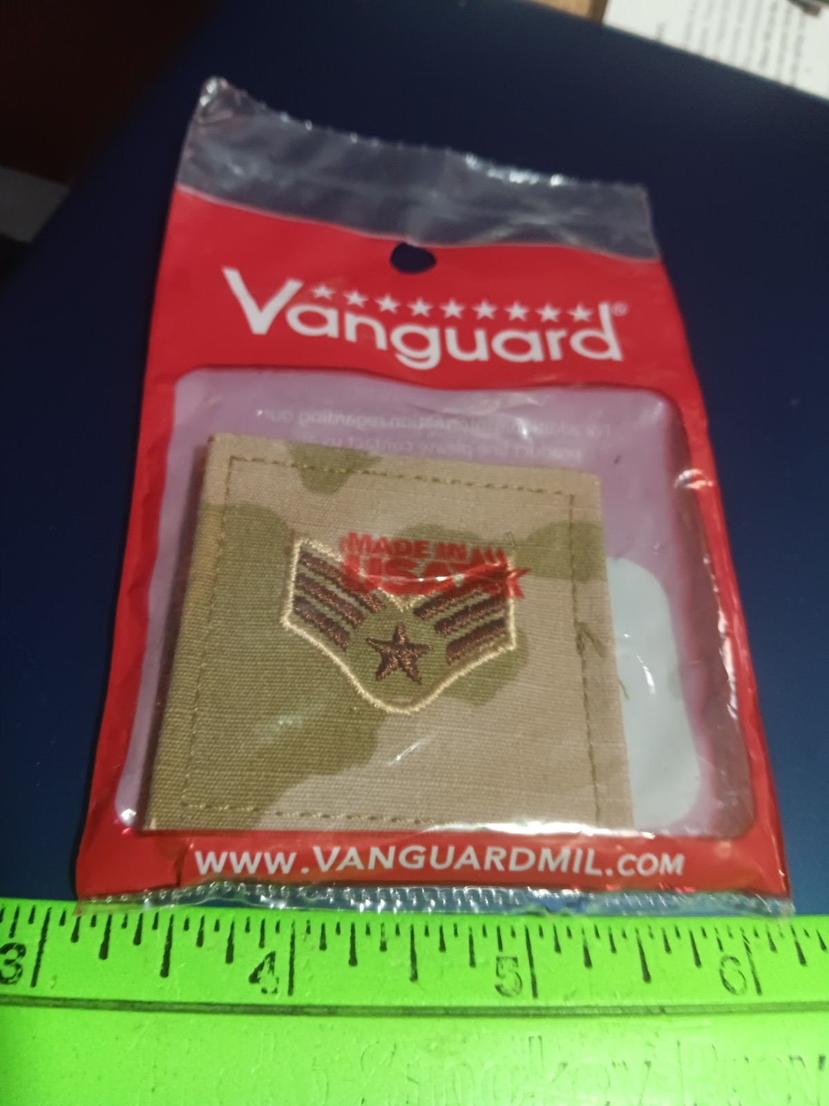 U.S. Air Force OCP Rank Patches- Senior Airman - Vanguard (26-035)