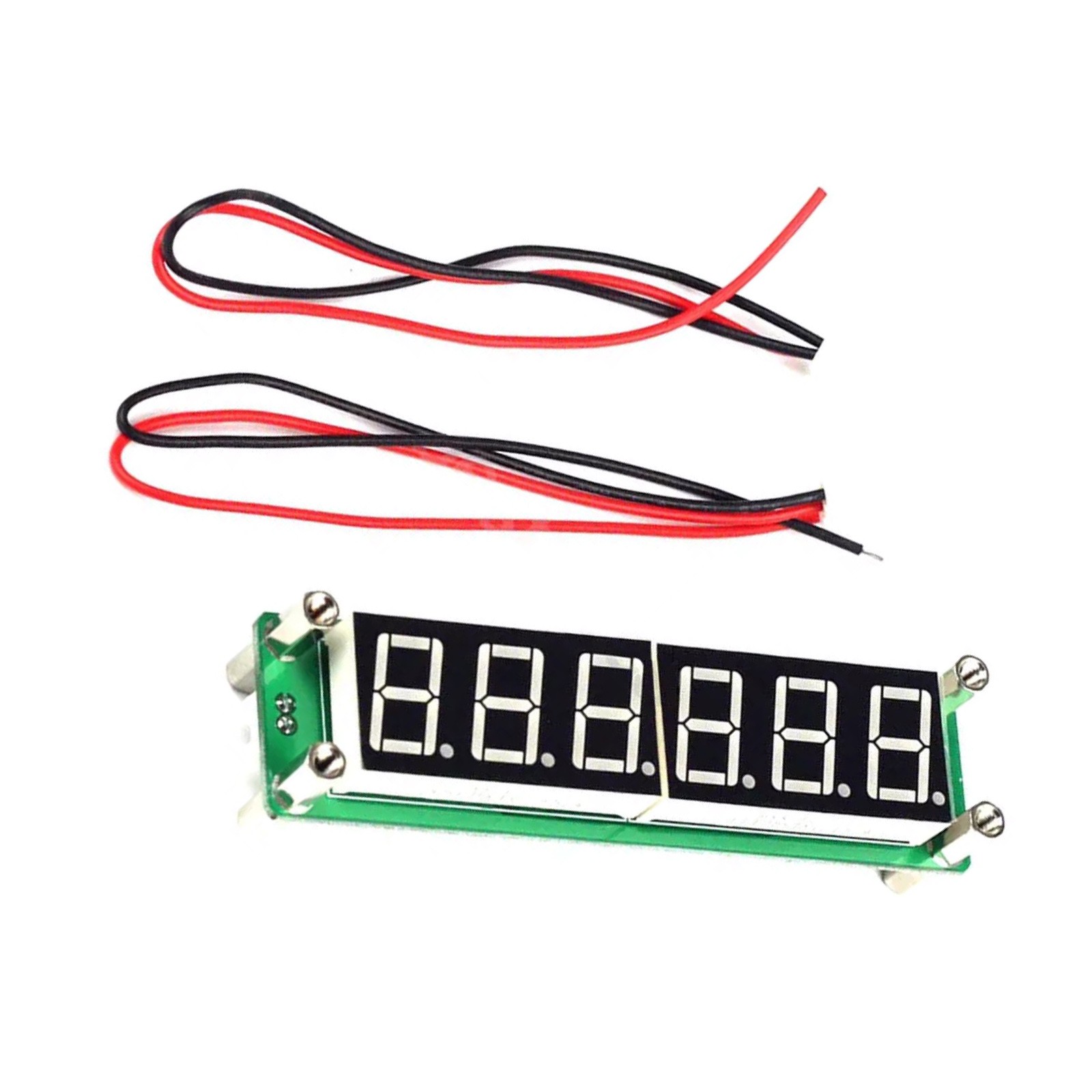 6-Digit LED Frequency Meter 0.1-65MHz, 10Hz Accuracy, 0.1s Gate Time PLJ-6LED