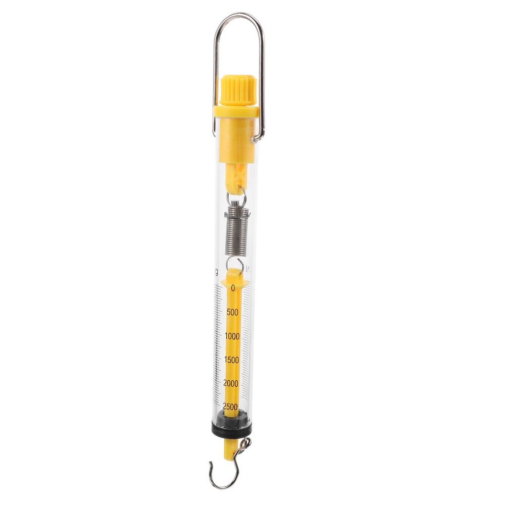 2 Pcs Science Instruments Mechanical Dynamometer Spring Balance Scale
