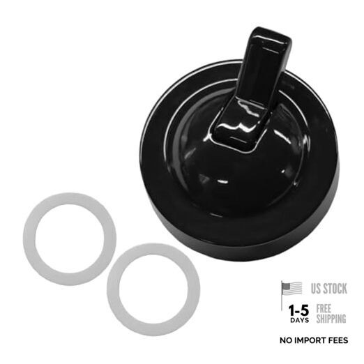 Car Push Start Button Cover, Metal Anti-Scratch One Button Start/Stop Black