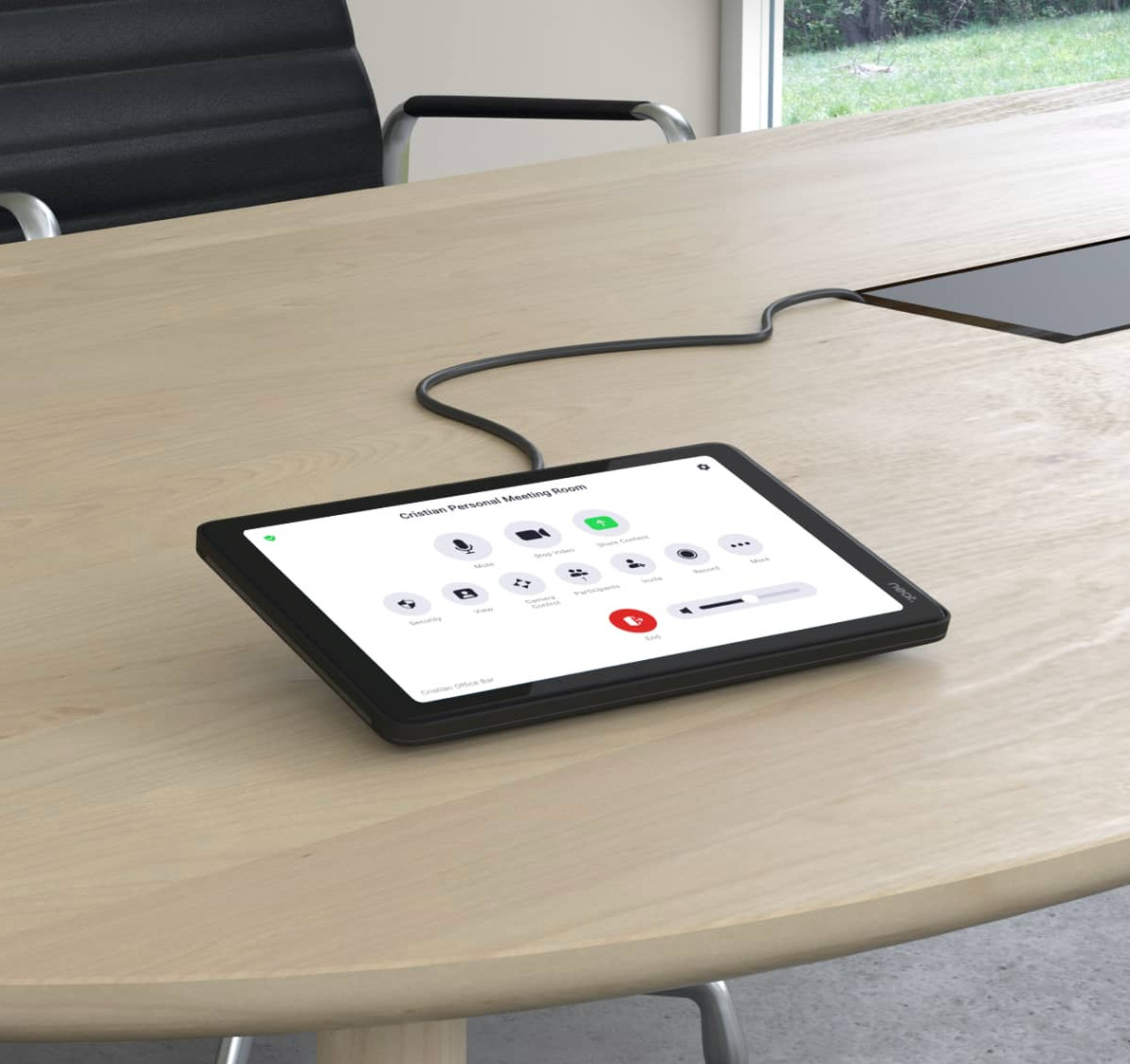 New in Box NEAT.PAD Room Controller Scheduling Display