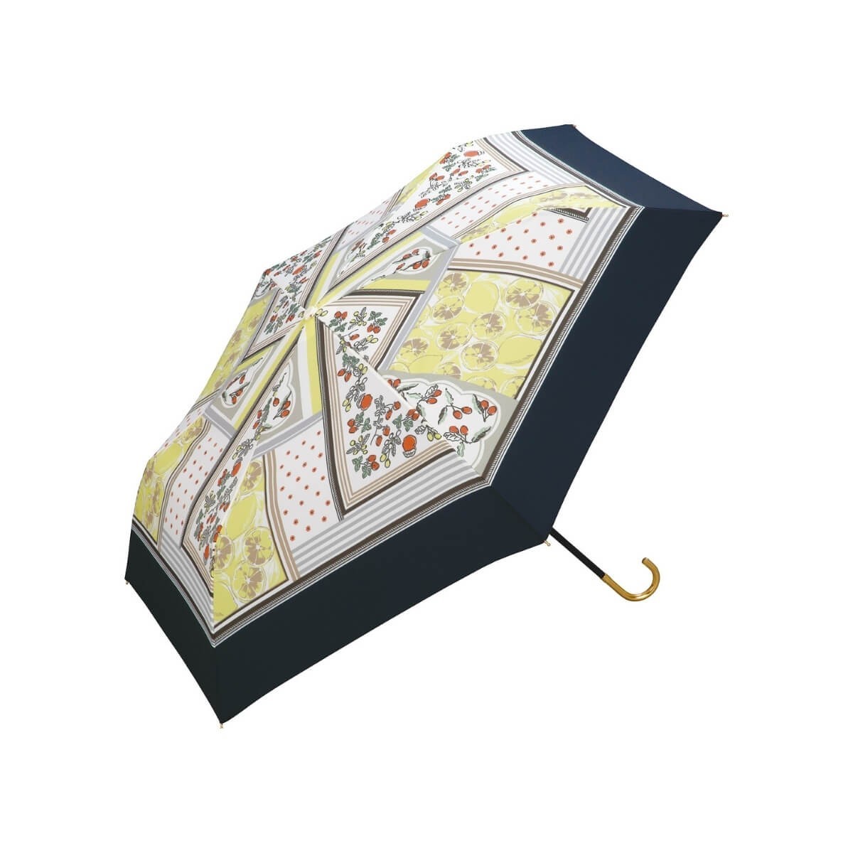 Japanese Retro Scarf Compact Umbrella with UV protection