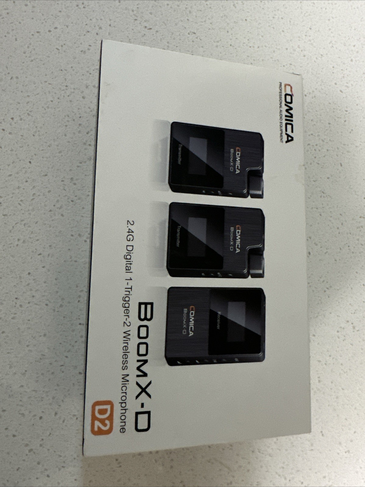 Comica BoomX-D D2 2.4G Digital Wireless Microphone Transmitter Receiver
