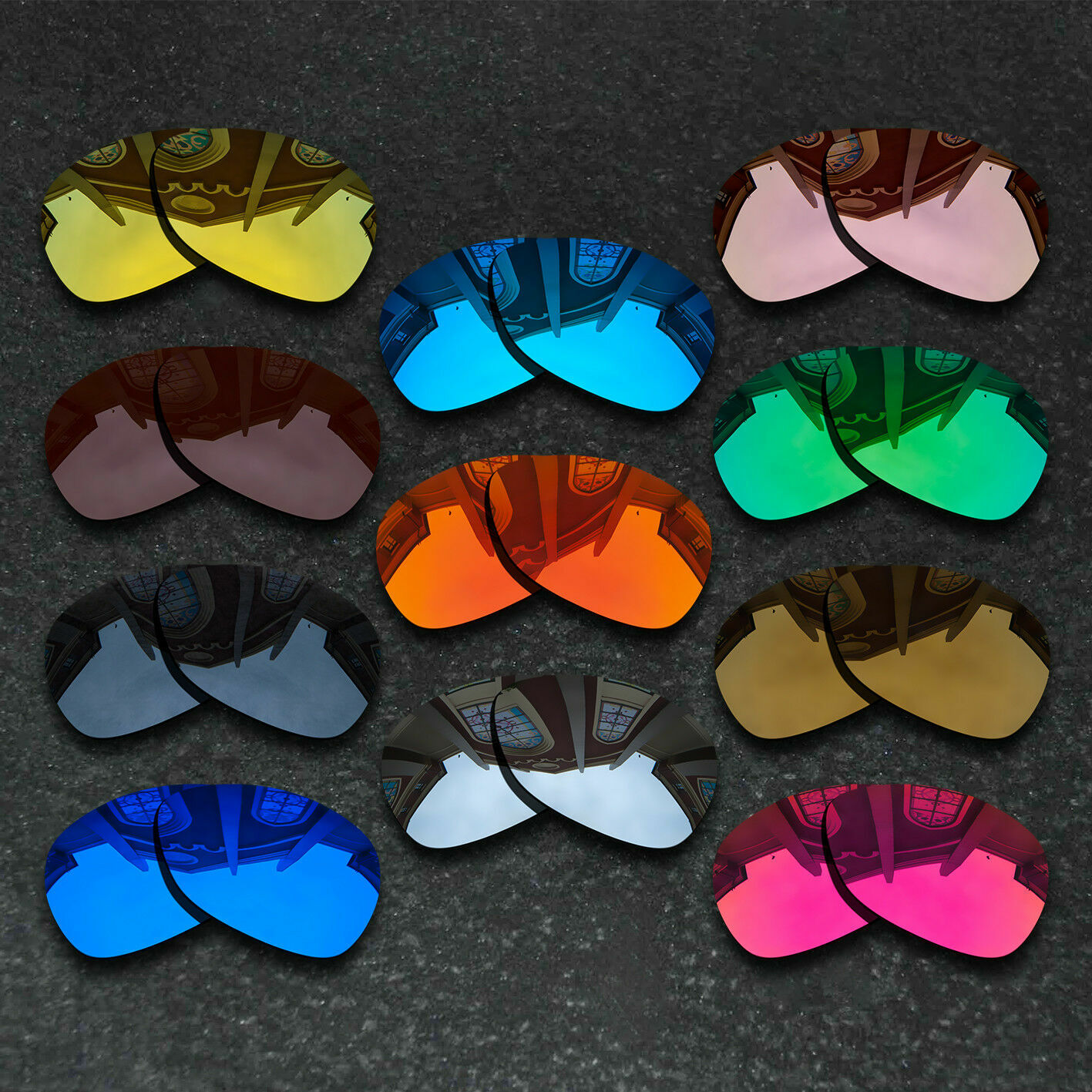 US Polarized Replacement Lenses For-RB2132 55mm-Variety Choices