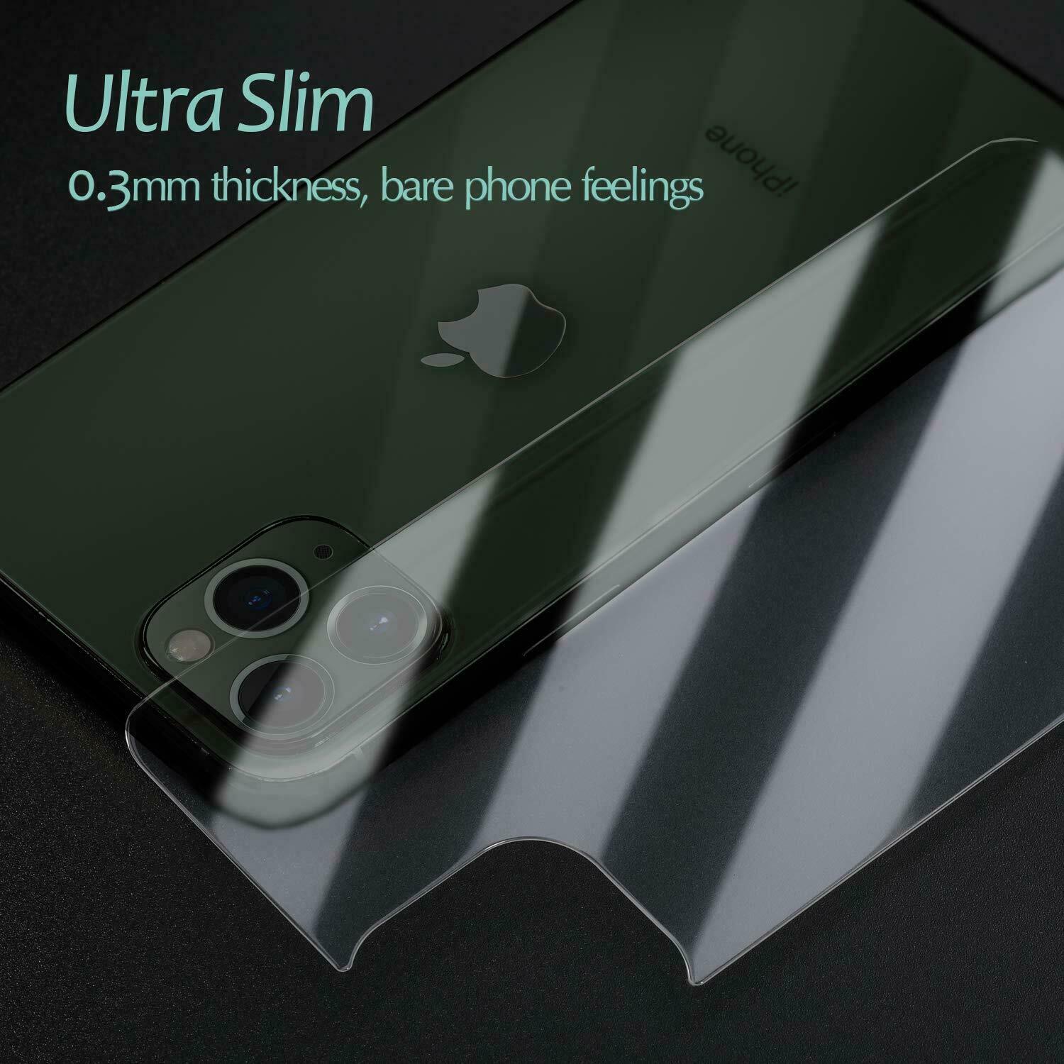 Front + Back Tempered Glass Screen Protector For iPhone 17e Air 16e 14 Pro 15 SE