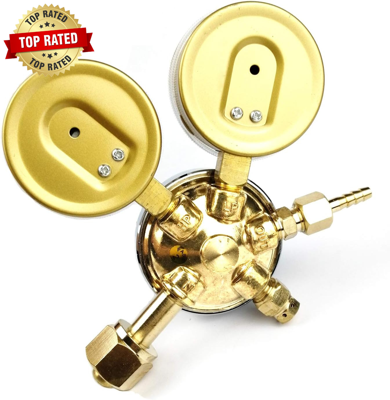 Oxygen Regulator Large Tank Gauge Cutting Torch Regulator CGA 540