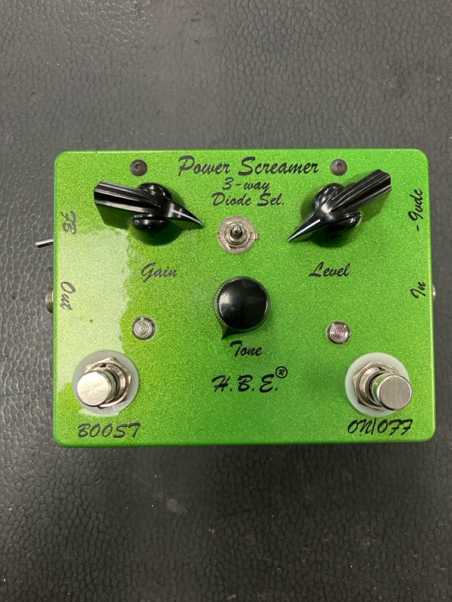 HomeBrew Electronics HBE Power Screamer Overdrive Guitar Effects Ped (PD4043251)