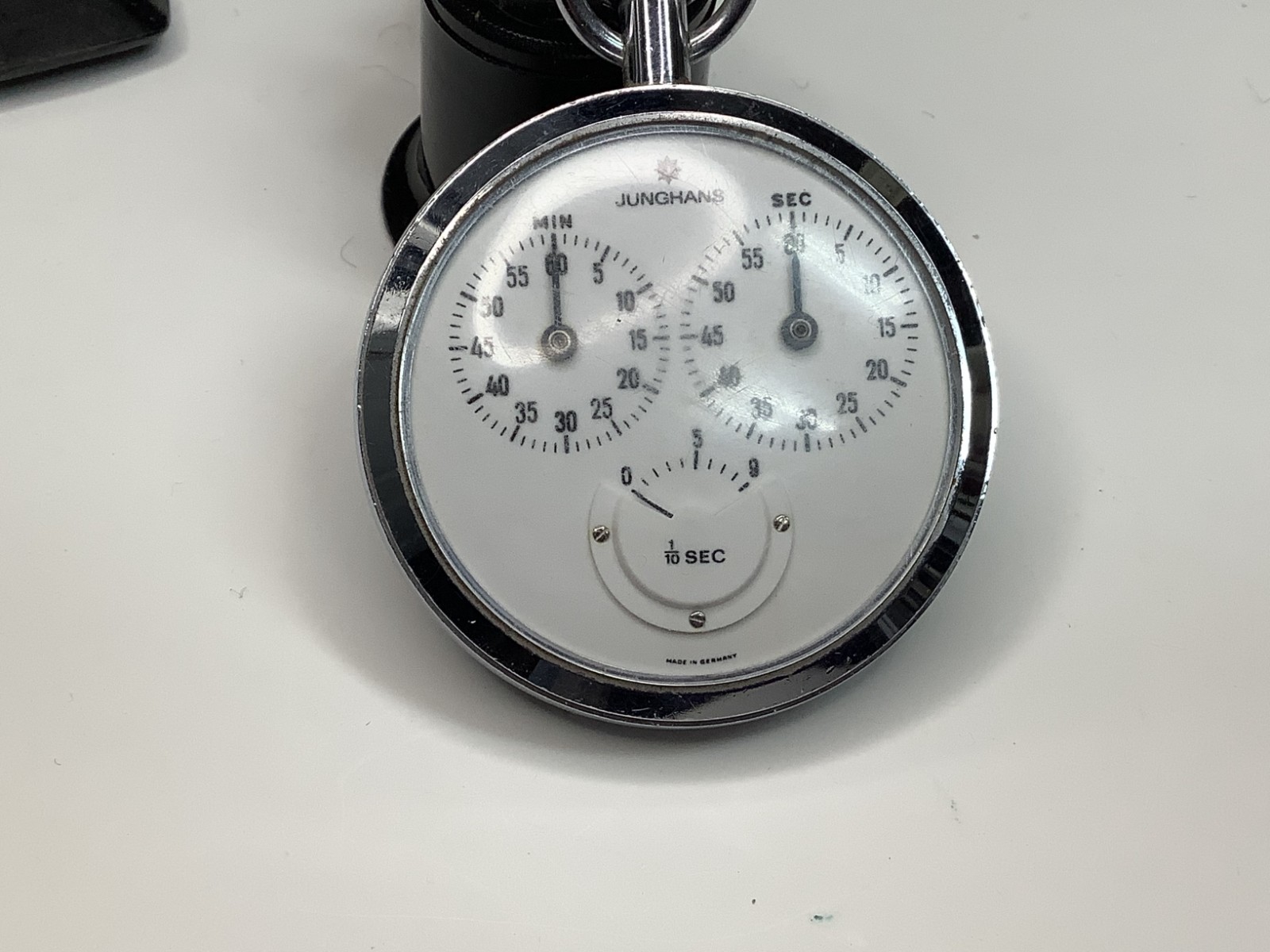 GROUP OF2 VINTAGE MECHANICAL STOPWATCHES, HEUER AND JUNGHANS, BOTH WORKING