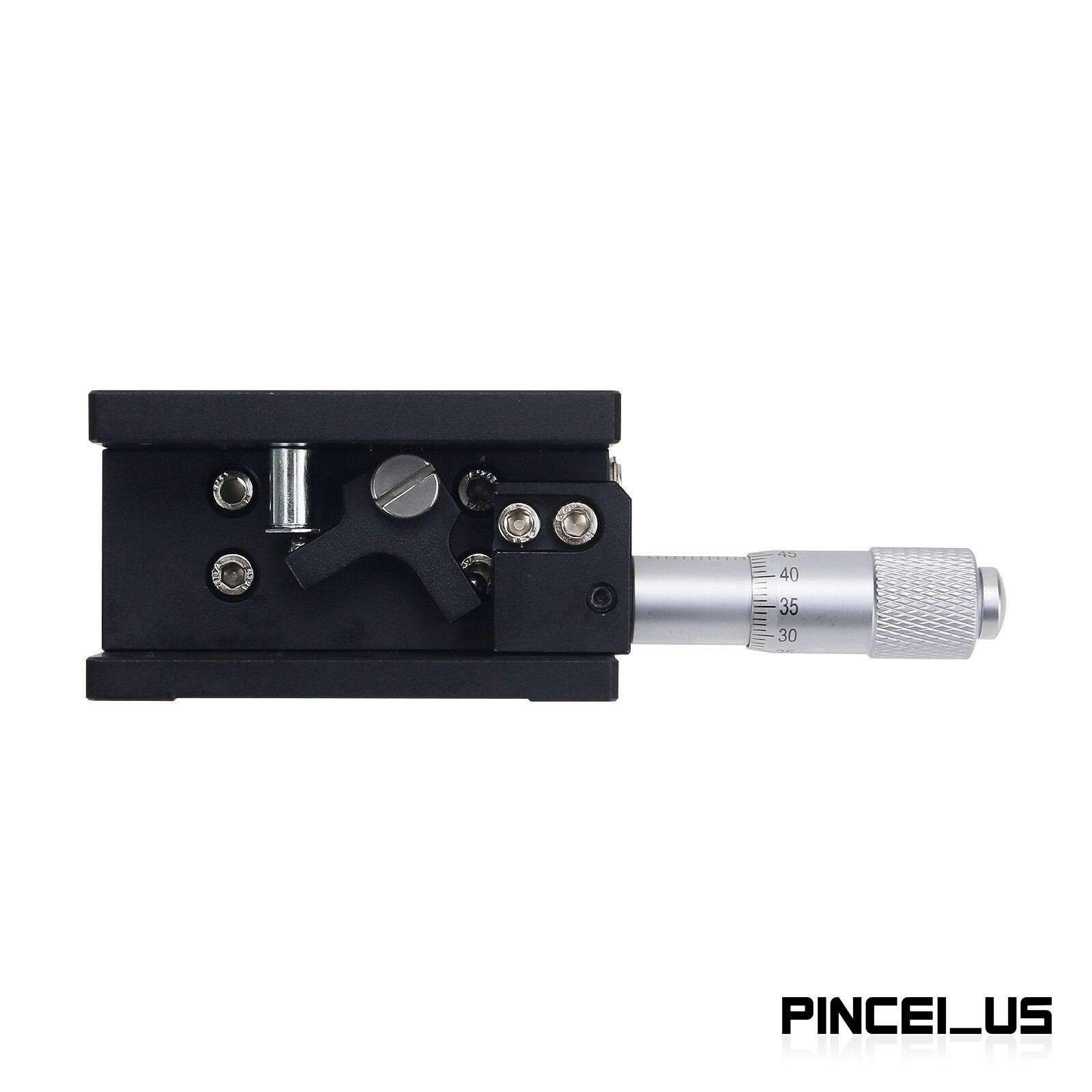 LZ60 60x60MM Z-Axis Manual Sliding Table Fine-Tuned Optical Lifting Platform pe6