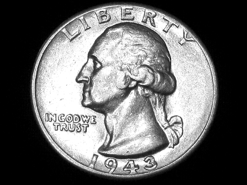 1943-D Washington Quarter --- Almost Uncirculated +++