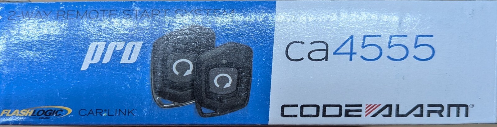 Code Alarm CA4555 Remote Car Starter 2-Way Paging LED Confirming 1/4 Mile Range