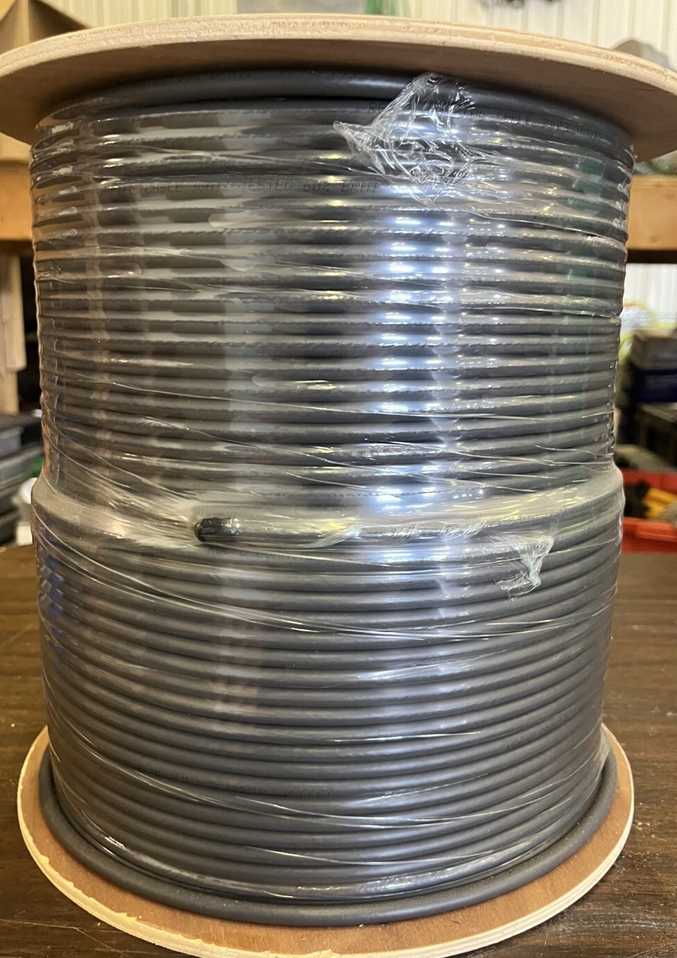 Cable Wire RG 6 Coaxial Cable CCS Brand New Unused 1000ft Roll Coax