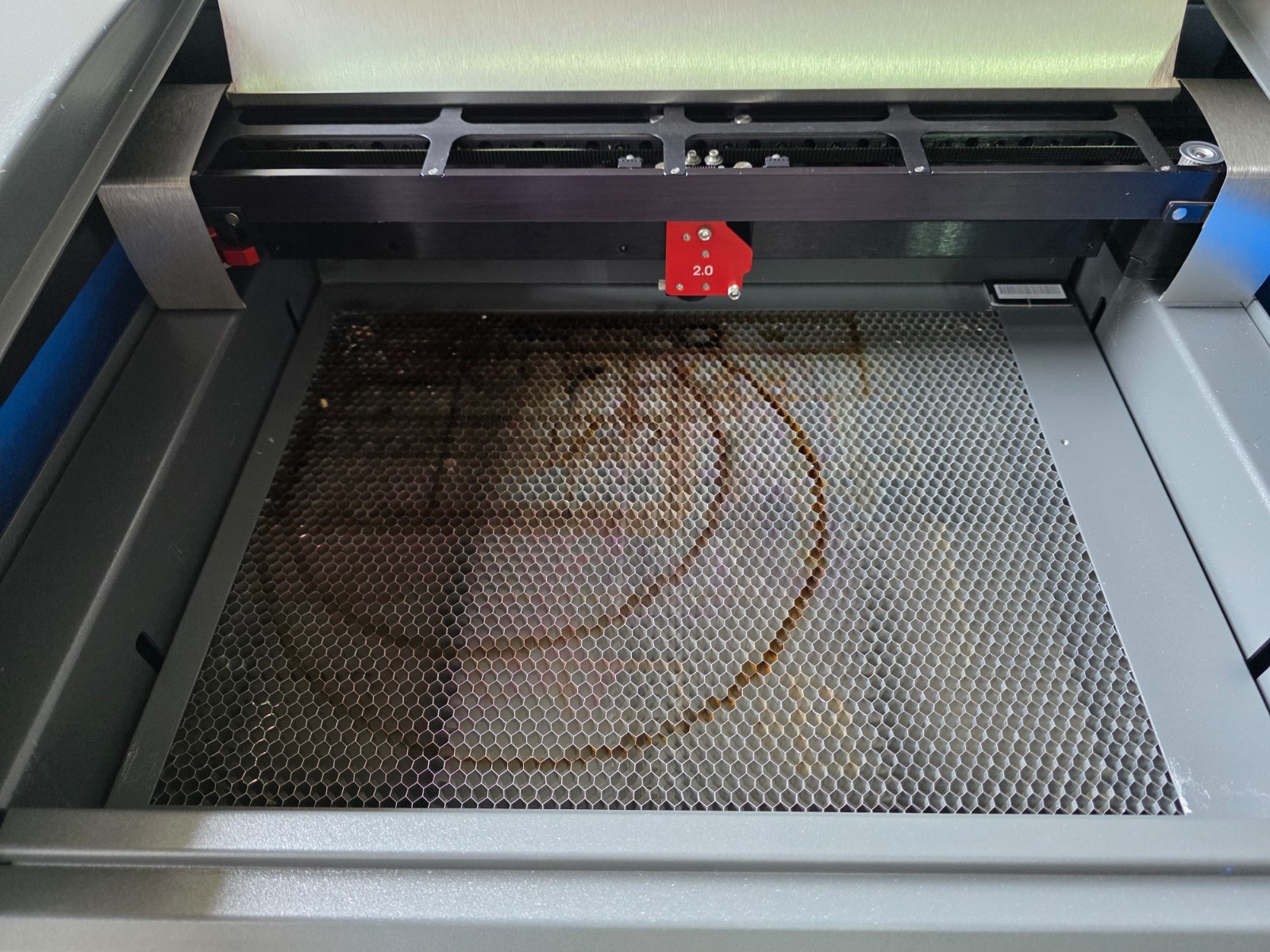 Universal Laser Systems VLS230dt Engraving 12" x 24" honeycomb Bed.