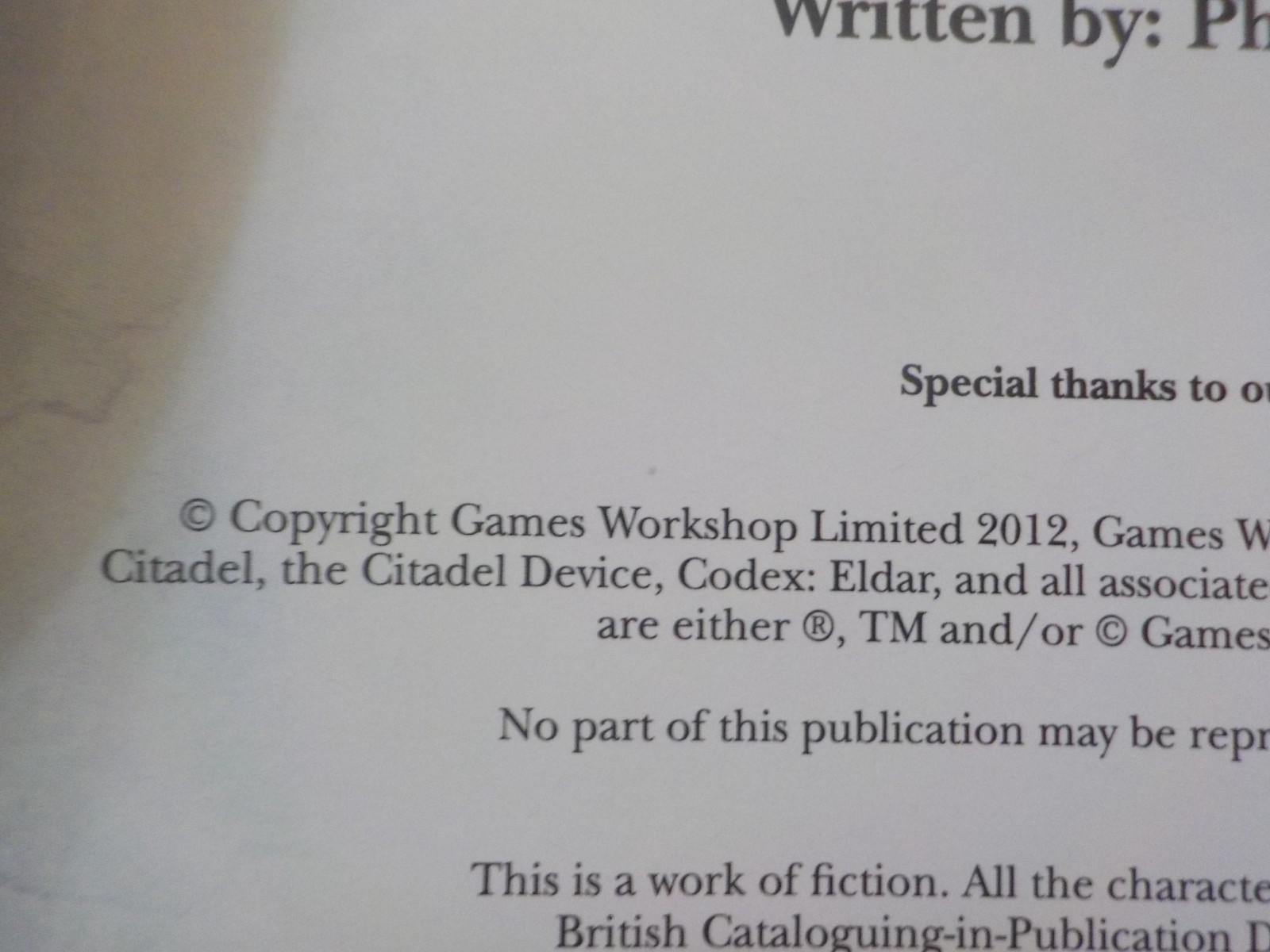 G603 Codex Eldar Hardback 6th edition 2012 Warhammer 40k, 2013. 40,000