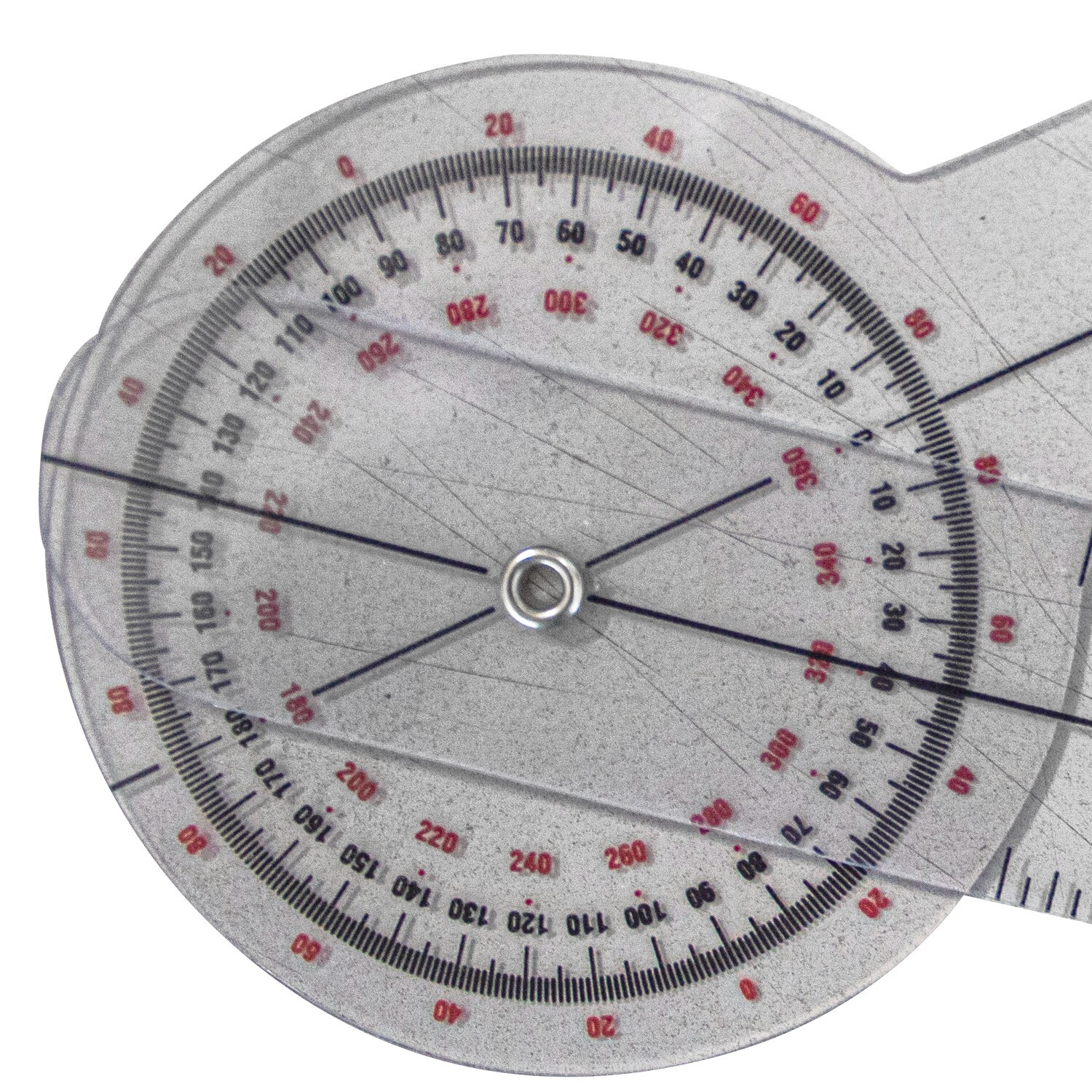 Baseline HiRes Goniometer 6 Plastic 360 Degree