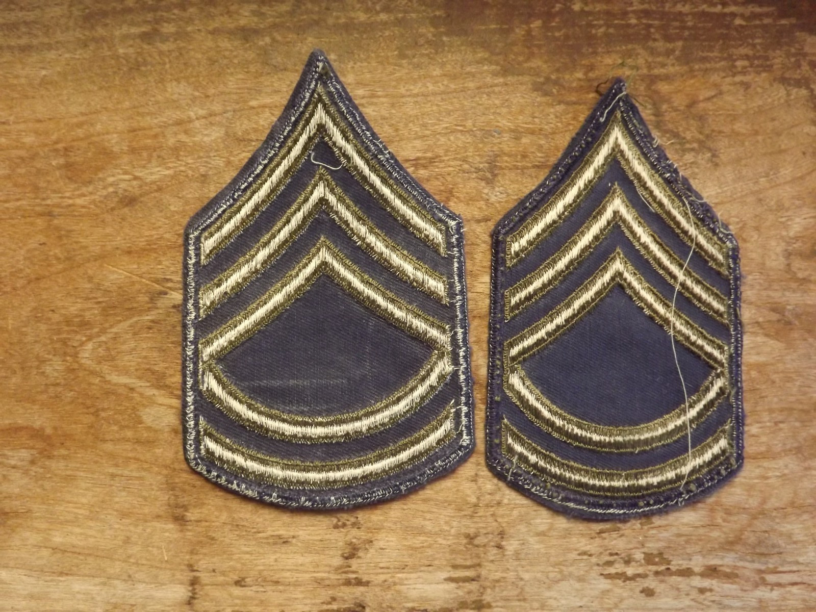 Pair, Army 1951-Pattern Technical Sergeant Chevrons - INV# C1837