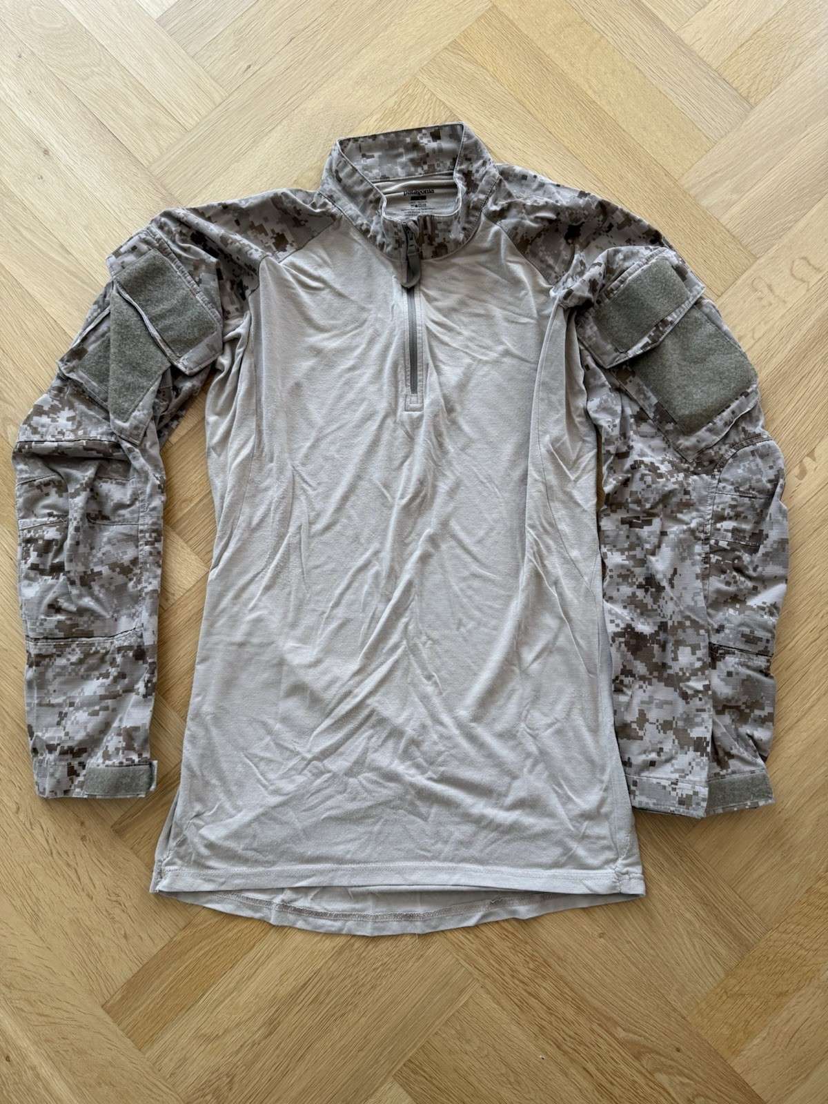 PATAGONIA AOR1 L9 COMBAT SHIRT OLD GEN WHITE TAN HOOK NSW NSWDG DEVGRU SEAL RARE
