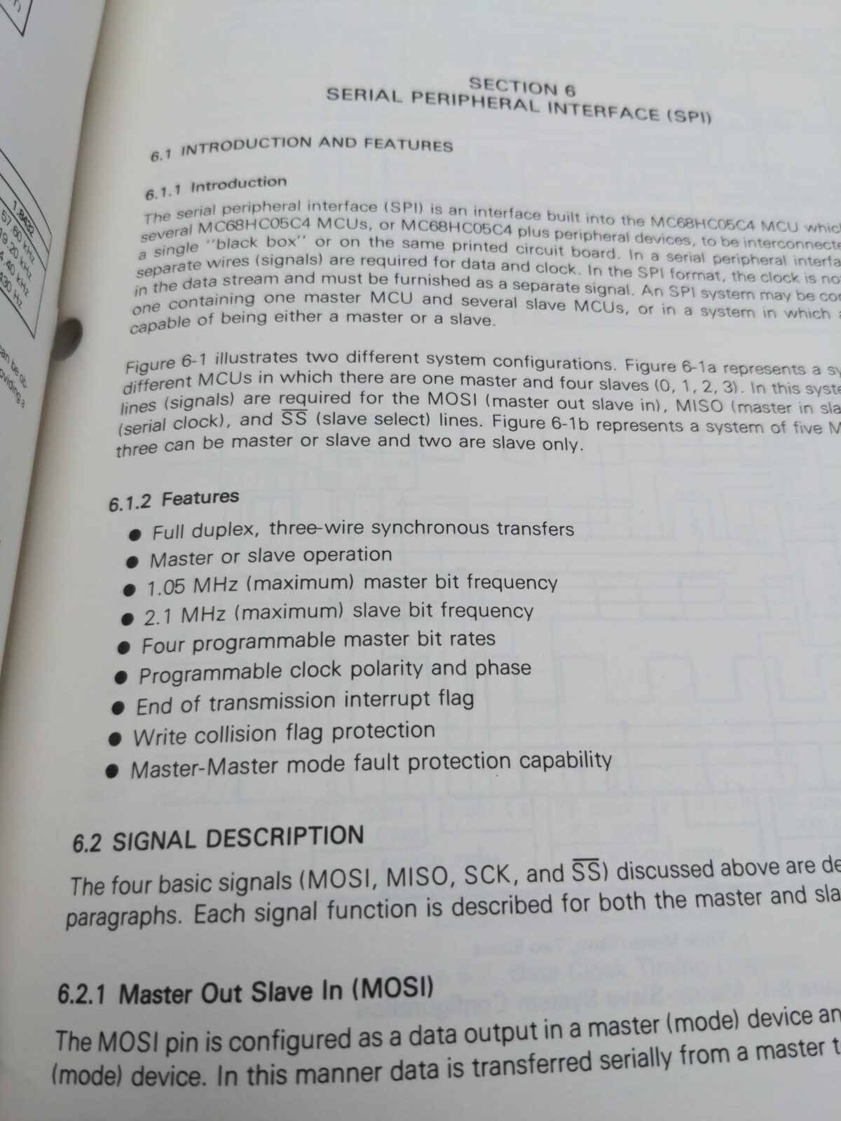 MOTOROLA MC68HC05C4 Semiconductor Chip Advance Information Reference Guide 1983