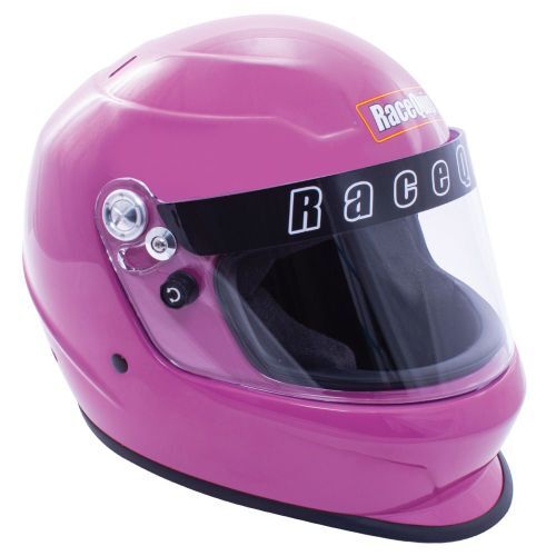 RaceQuip 2268896RQP Pro Youth Jr Kids Full Racing Helmet - Hot Pink NEW