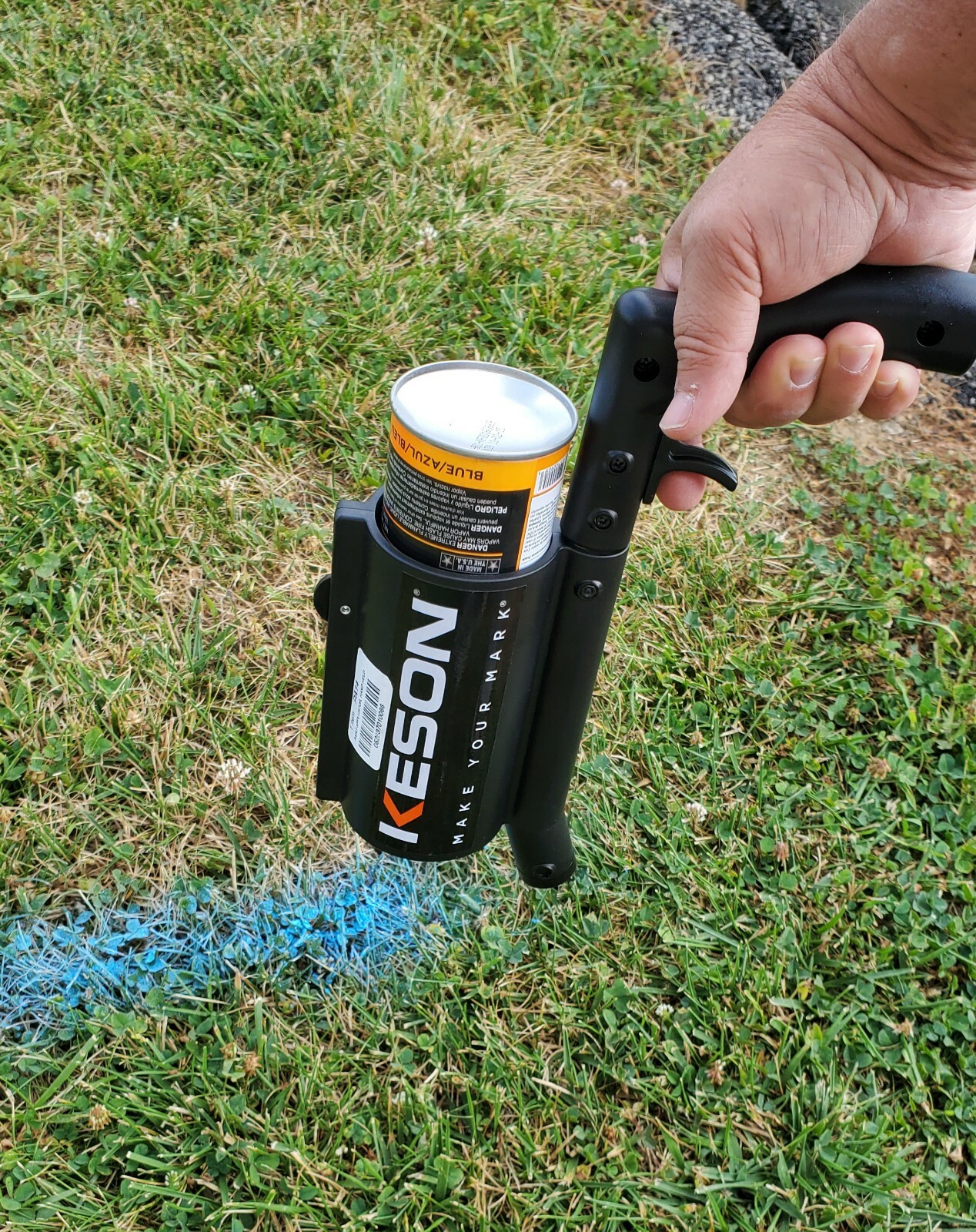 Keson Hand Held Trigger Operated Inverted Utility Marking Paint Wand,  PA14