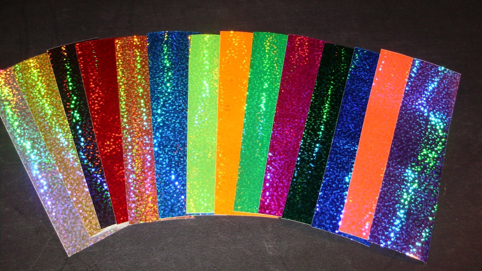 8" x 12" Sheet Holographic Mini Bubbles Fishing Lure Tape in 14 Colors