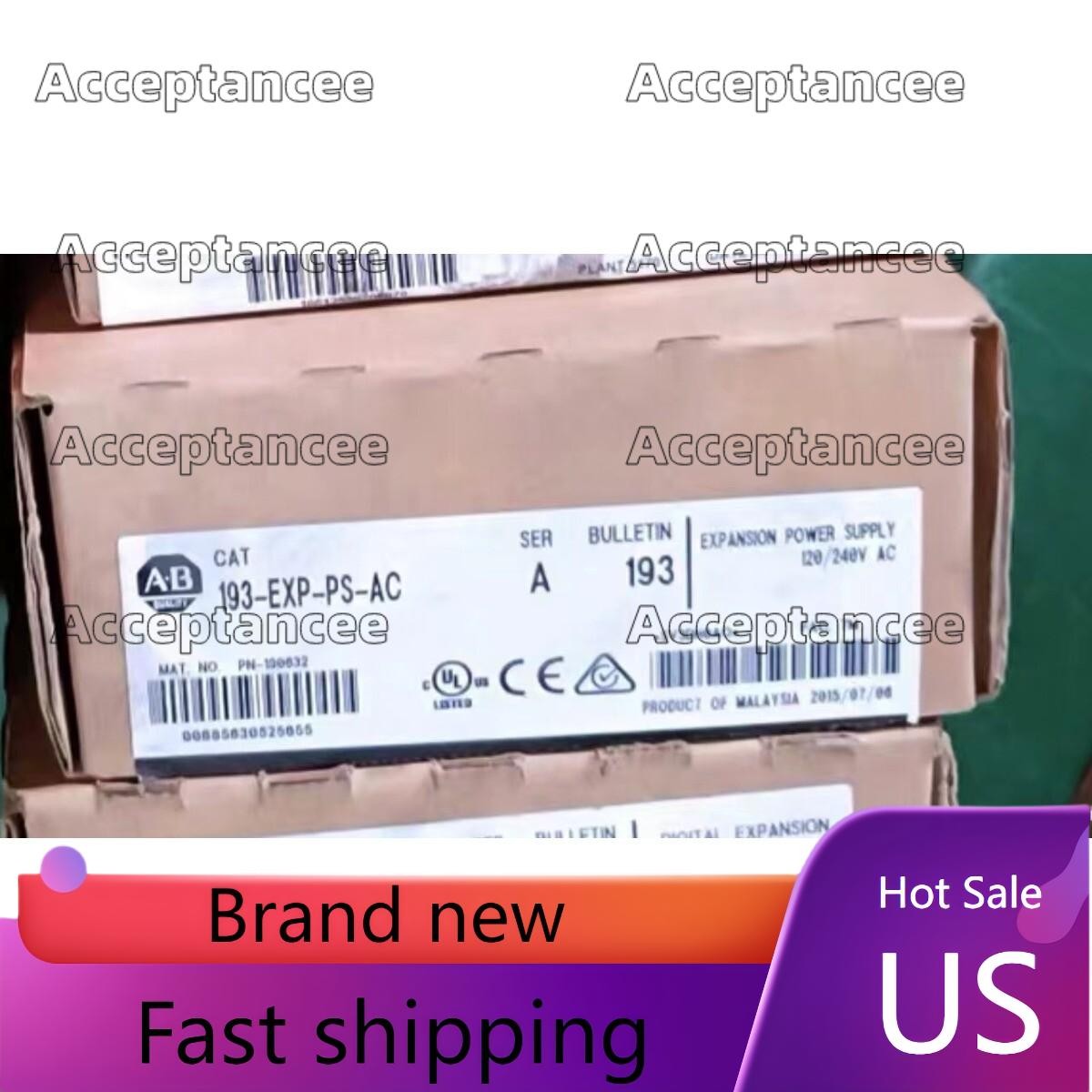 193-EXP-PS-AC Allen-Bradley Power Supply 193EXPPSAC US FREE TAX US Free Tax