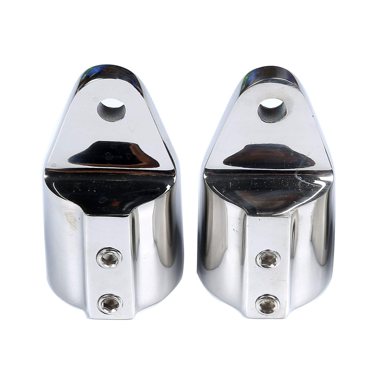 MX Boat Bimini Top Eye End Cap - 1 Inch Marine Grade 316 Stainless Steel, 2PC