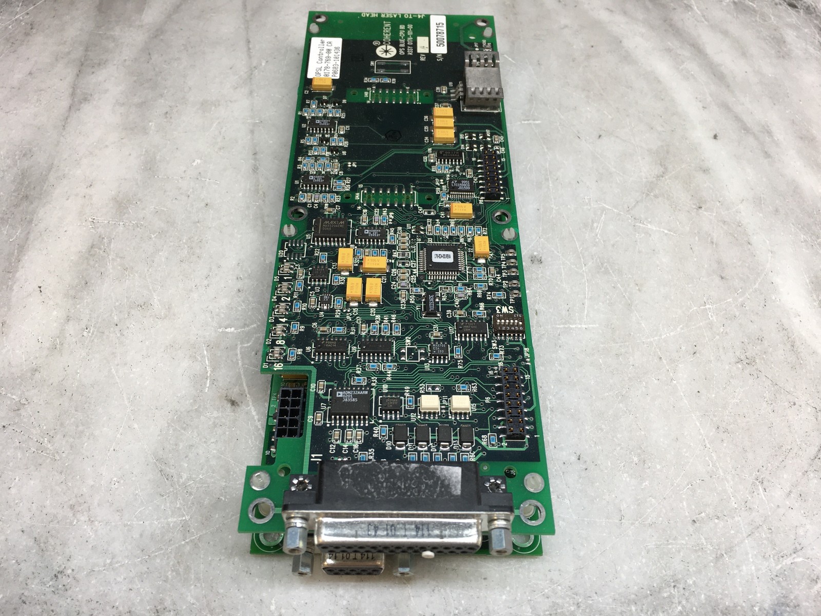 Coherent OPSL Controller OPS Blue-CPU BD with Coherent OPS Power Supply Board