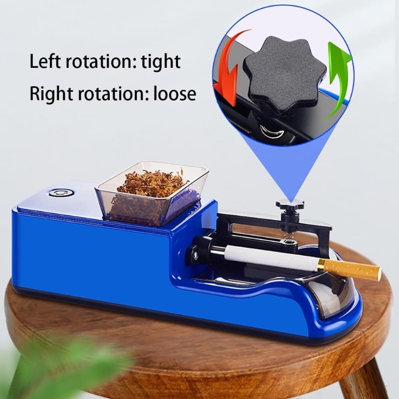 Cigarette Machine Automatic Electric Rolling Roller Tobacco Injector Maker US