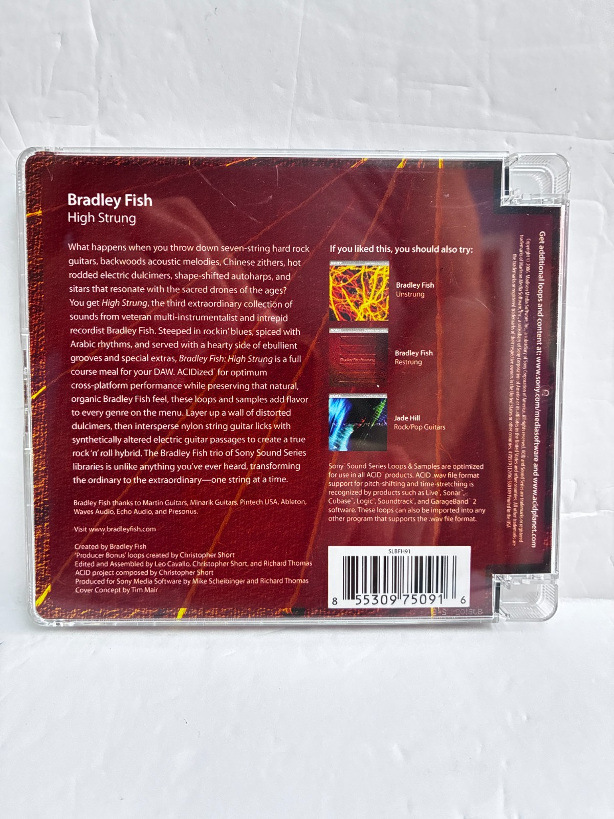 SONY Sound Series - Bradley Fish High Strung - Loops & Samples