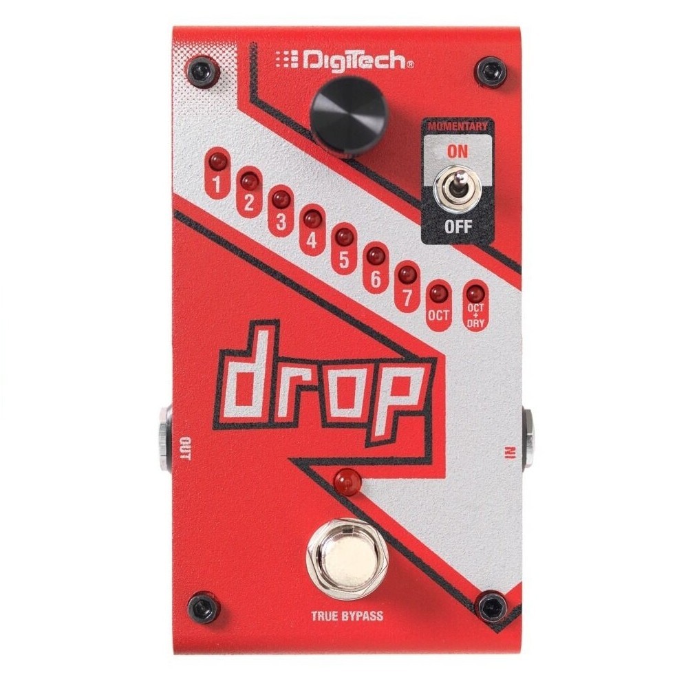 DIGITECH DROP Polyphonic Pitchshifter Guitar FX Pedal