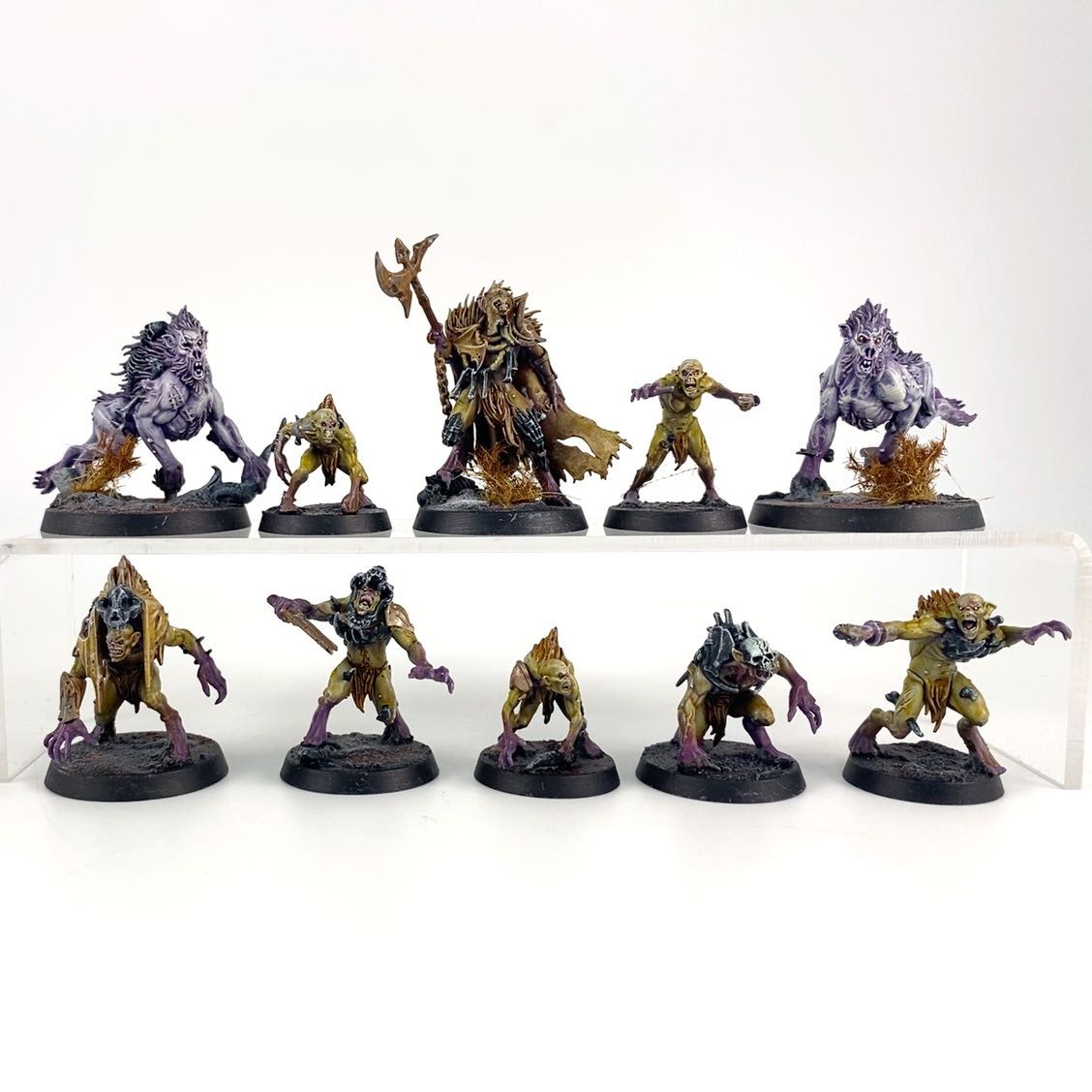 x10 Royal Butchers Plastic Warhammer Warcry P-00RY5
