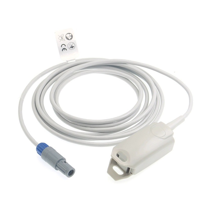 6Pin SpO2 Sensor Probe Cable 10ft For Resus Aid H8 Pioway PW-406 Promed PM-12A