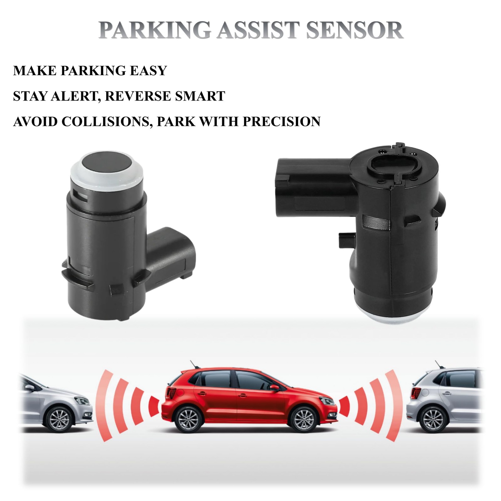 PANNUOSCS Backup Sensor Reverse Bumper Parking Assist Sensors Compatible with...