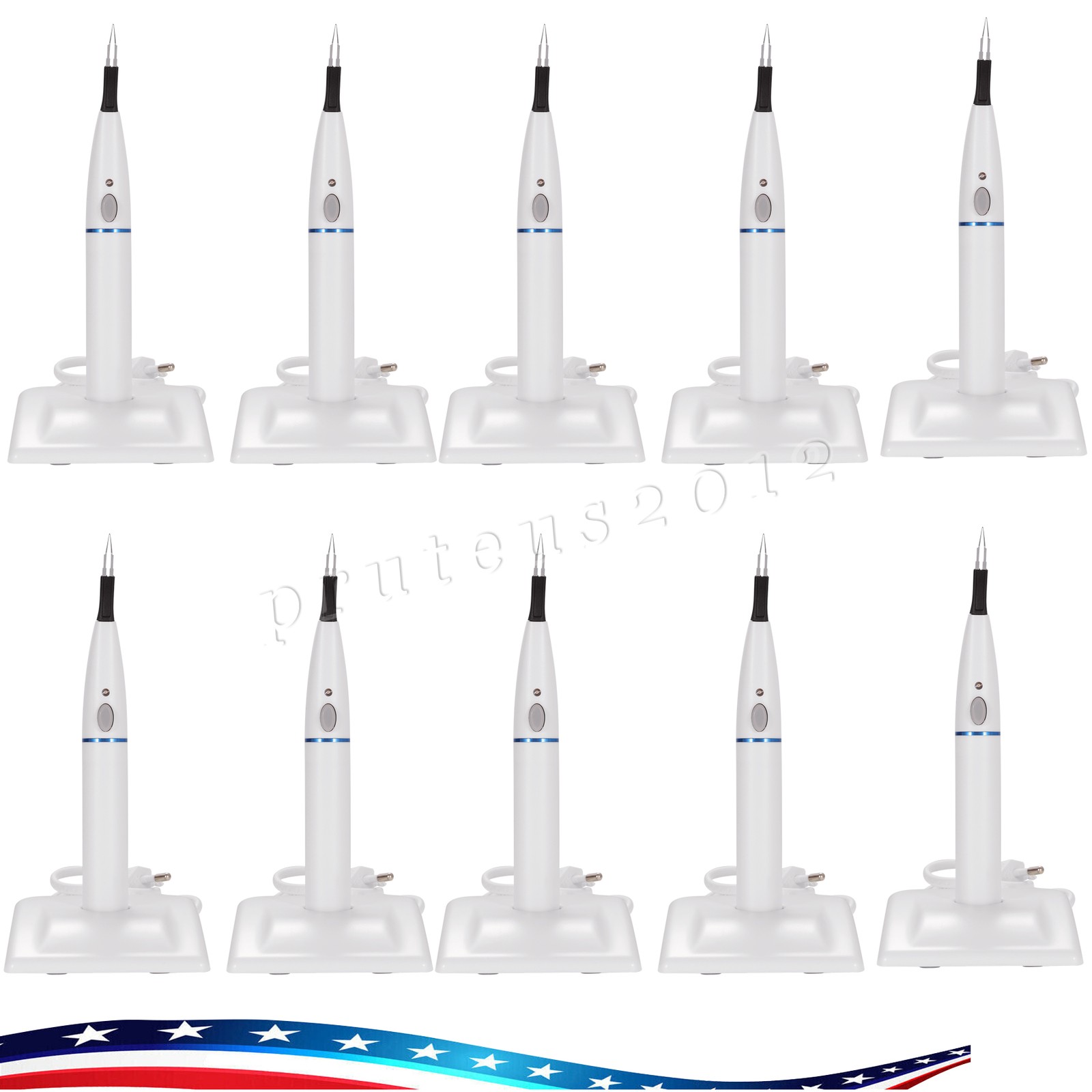 1-10 sets Dental Endo Cordless Gutta Percha Tooth Gum Cutter 4pcs Tips