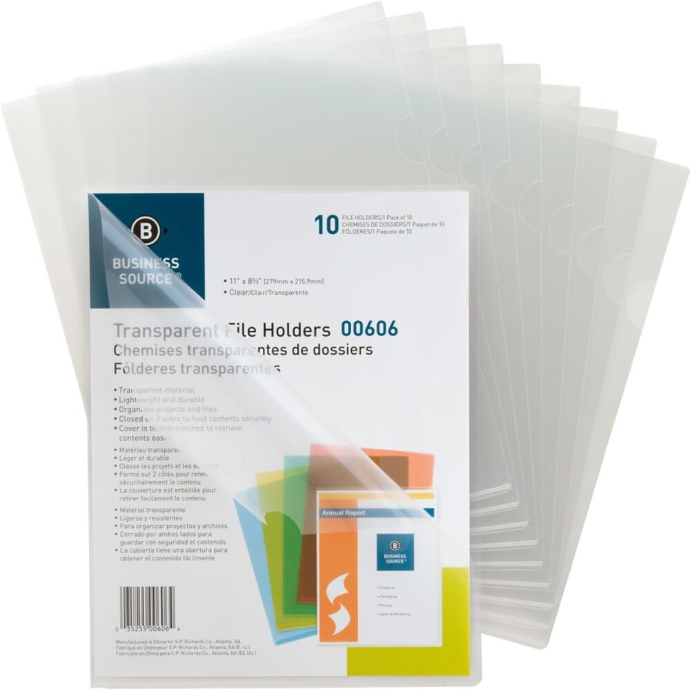 Business Source File Sleeve 00606-1 Each Specialty, Blue