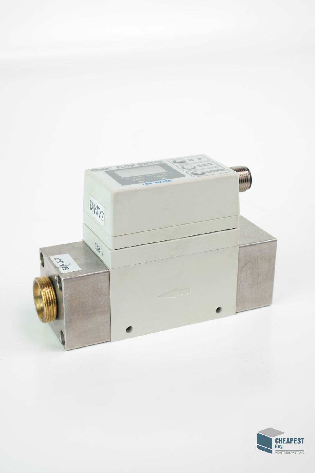 Smc Pfw704-F03-27N-Q Digital Flow Switch, Digital Flow Switch for Water