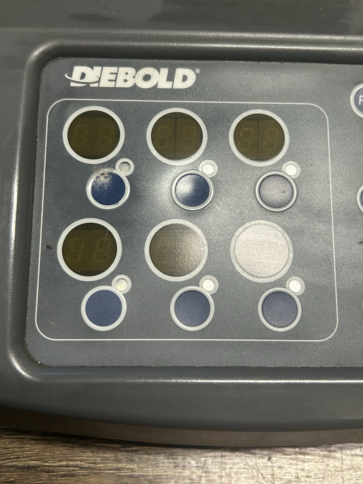 Diebold 00-013541-000B Audio System console Mic Microphone Not Tested