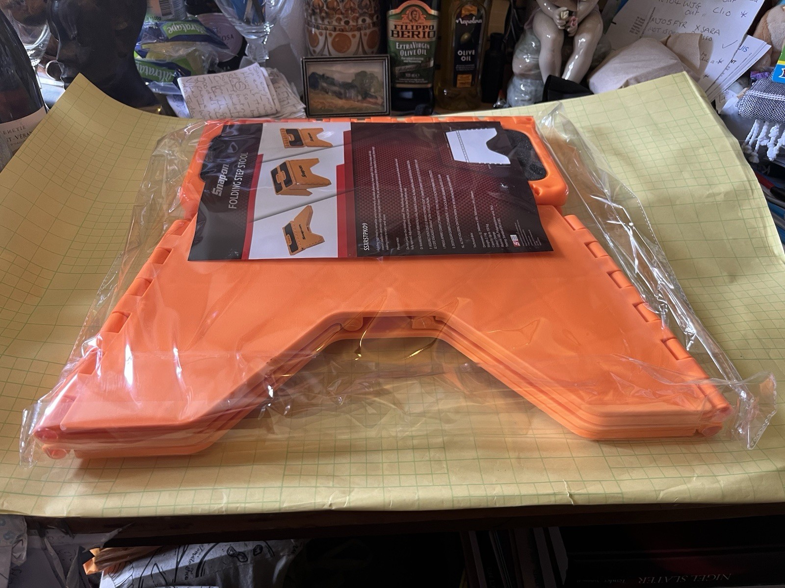 Snap On Step Stool Orange