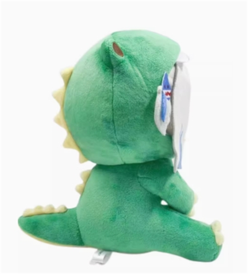 20cm Japan Orinigal Kawaii Gawr Gura Dino Plush Doll Stuffed Toy Pillow Gift