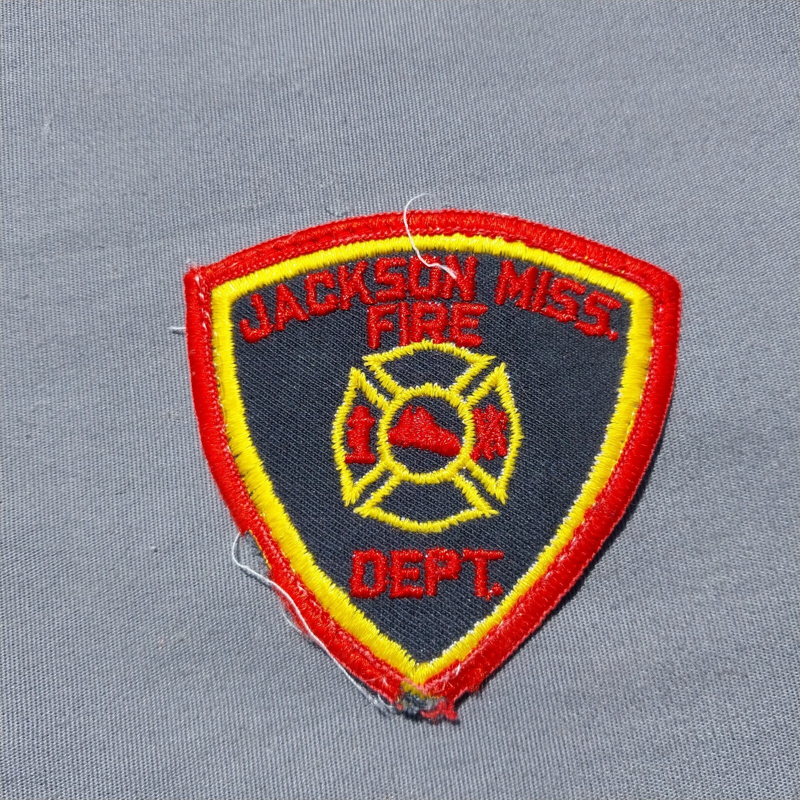 Jackson MISS MS Mississippi Fire Dept 3" Patch