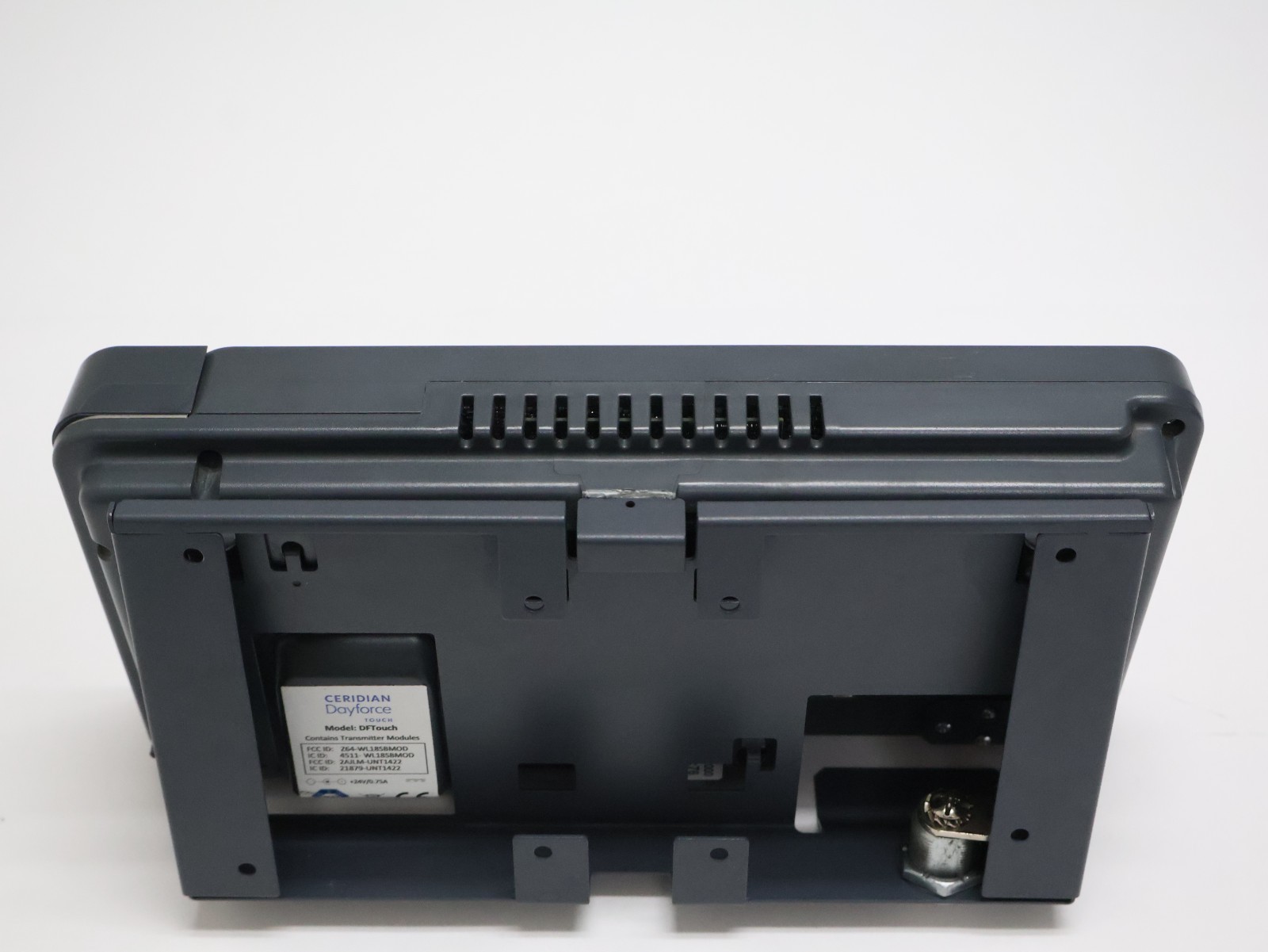 Ceridian Dayforce Touch 24V/0.75A Time Clock with Adapter & Wall Mount Bracket