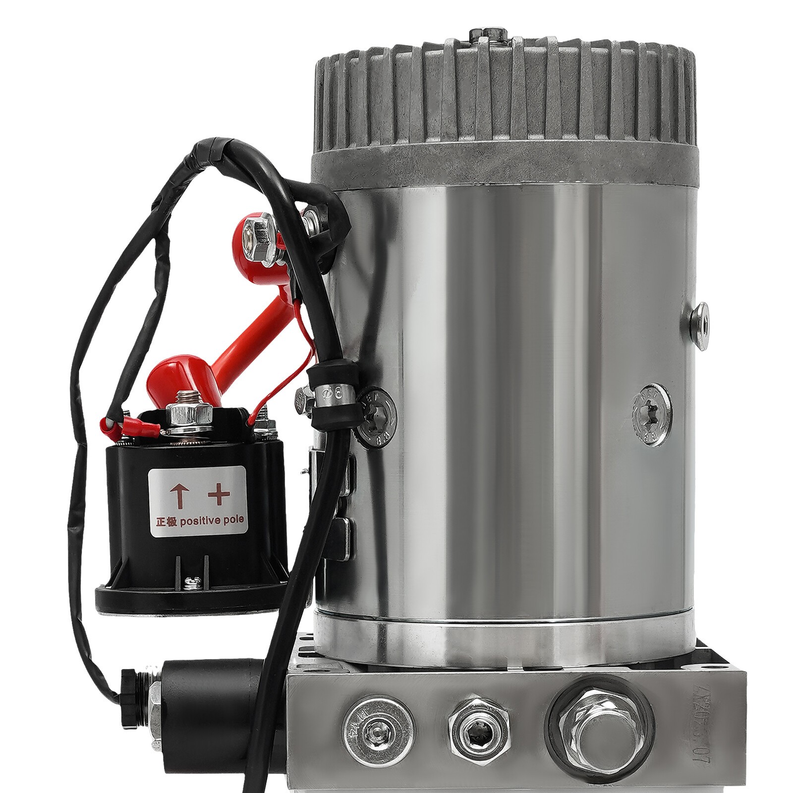 12V 3000W Hydraulic Pump Compact Electric Power Unit w/ Remote Control 2850rpm