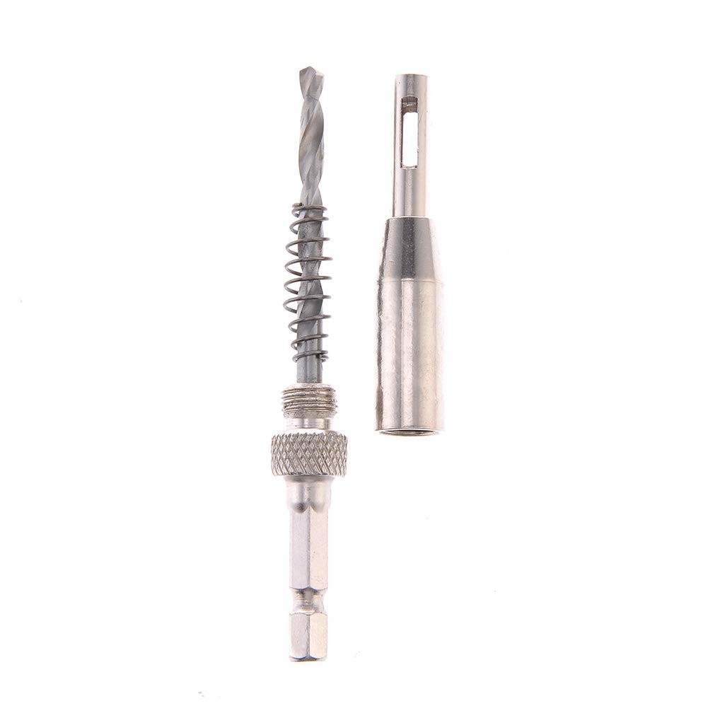 Self Centering Hinge Tapper Core Drill Bit Set 4 Pcs 1/4inch Quick Change Hex