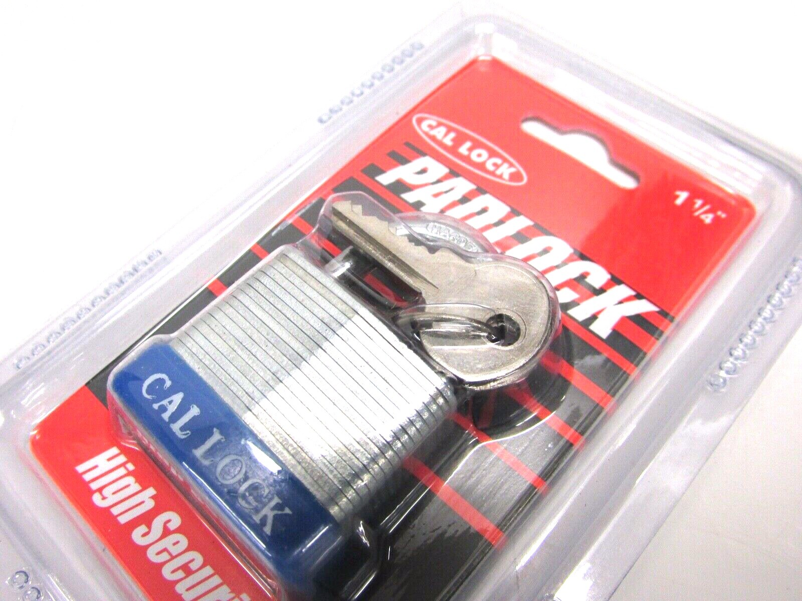 NEW! CAL LOCK 1-1/4" LAMINATED PADLOCK, #2125