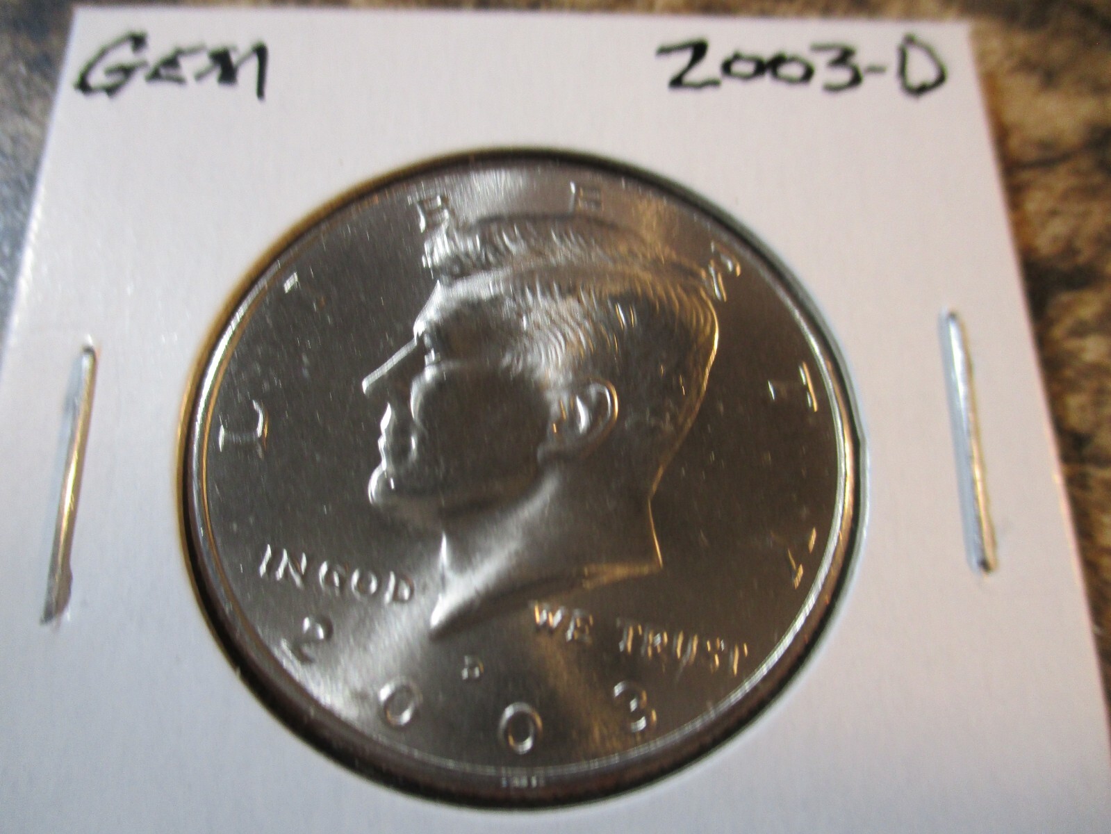 2003-D KENNEDY HALF DOLLAR GEM    AA