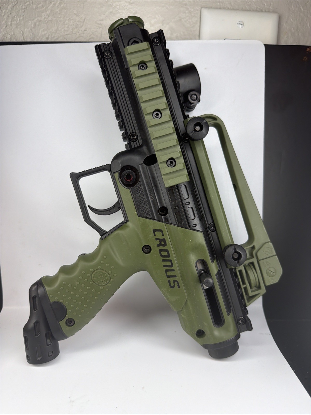 Maddog Tippmann Cronus Tactical Paintball Gun Marker NO accessories AS PICTURED