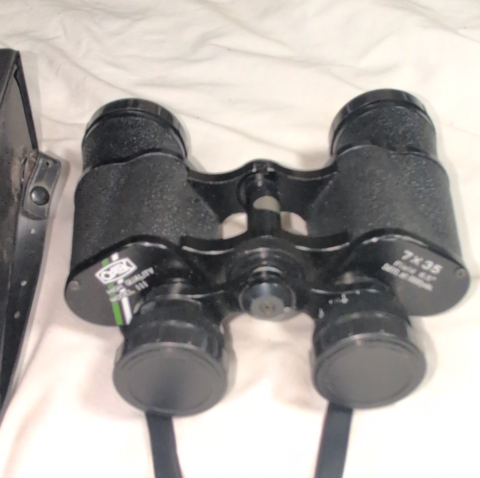 OPTEX High Quality Model 111 7x35 Binoculars Black 35mm Objective Lens